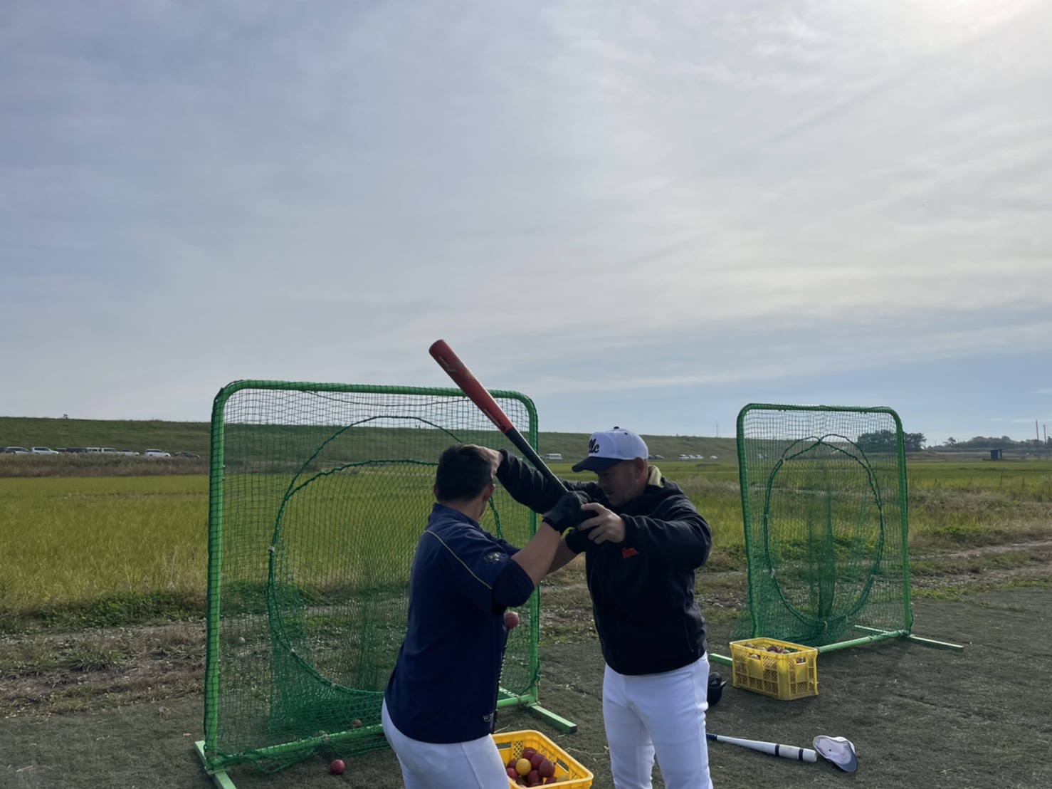 元プロ選手野々垣さんに、指導してもらいました。_00